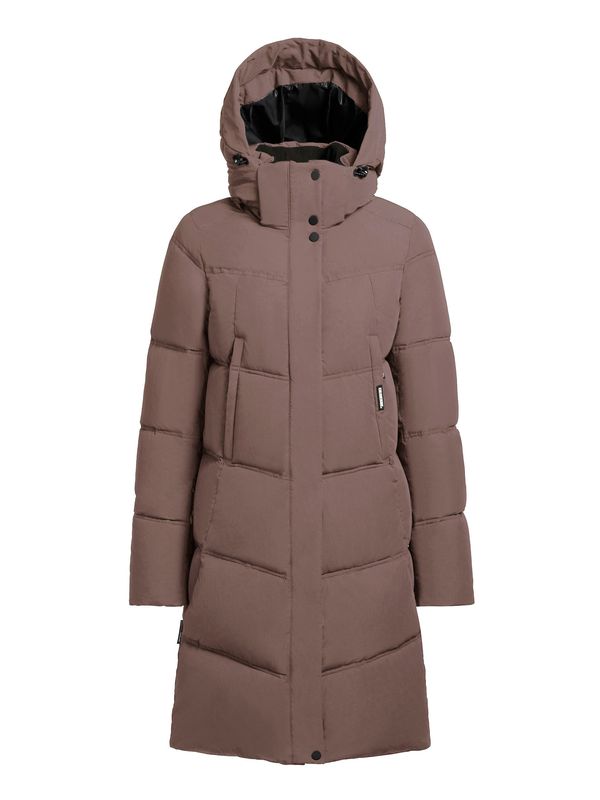 khujo khujo Zimska jakna ' GRAYA '  smeđa / taupe siva