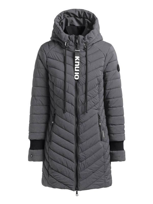 khujo khujo Zimska jakna 'Nita2'  antracit siva / bijela