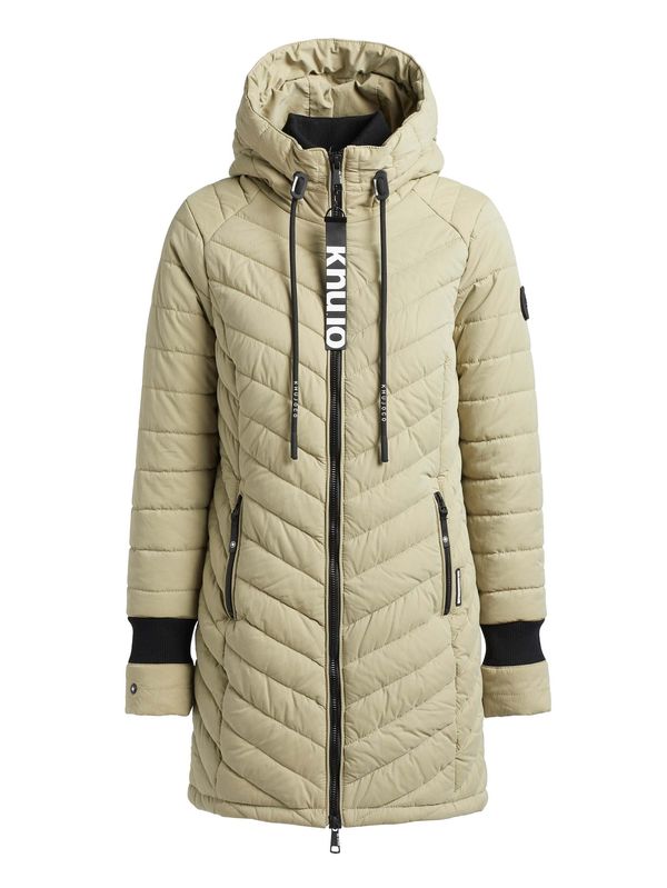 khujo khujo Zimska jakna 'Nita2'  svijetlozelena / crna / bijela