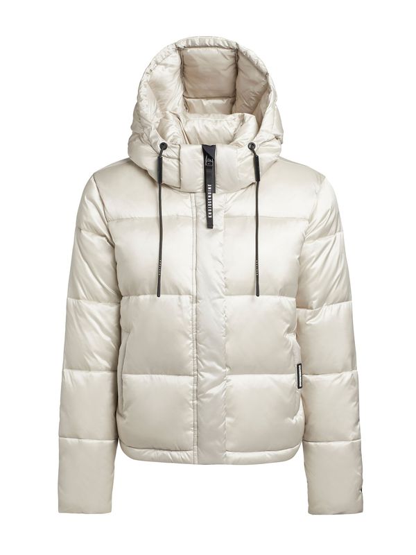 khujo khujo Zimska jakna 'STINE'  bijela / biserno bijela