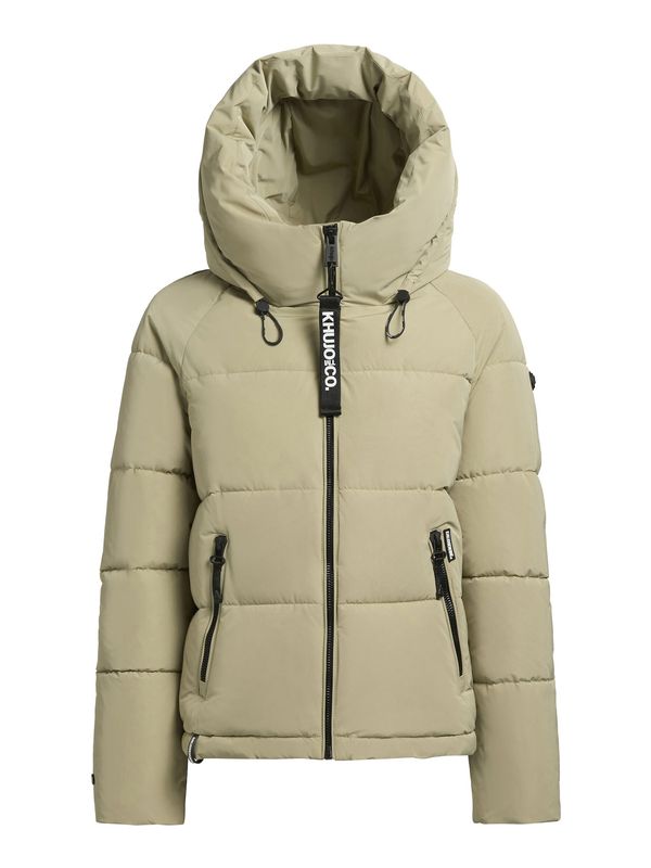 khujo khujo Zimska jakna ' SUME '  maslinasta / crna / bijela