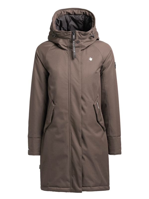 khujo khujo Zimska parka 'Laria'  taupe siva