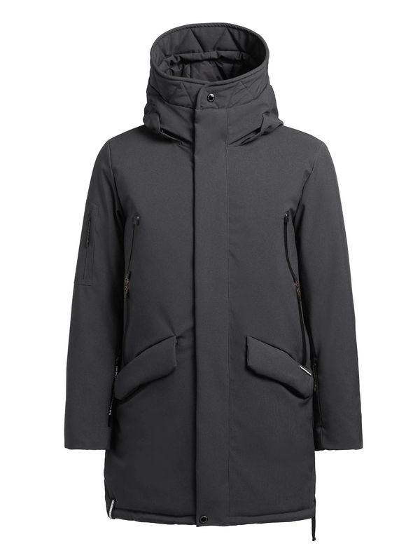 khujo khujo Zimski kaput 'Carl2'  tamo siva