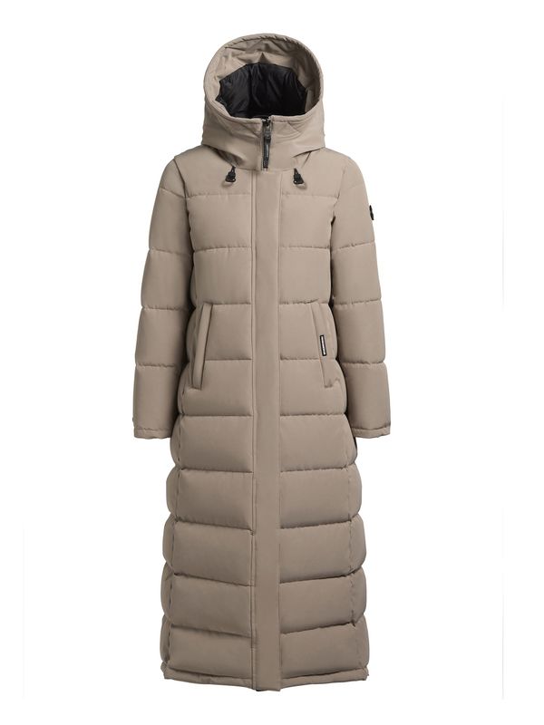 khujo khujo Zimski kaput 'CLARESSE'  tamno bež