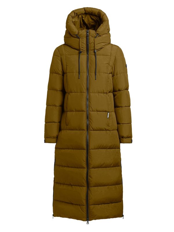 khujo khujo Zimski kaput 'Deria2'  maslinasta