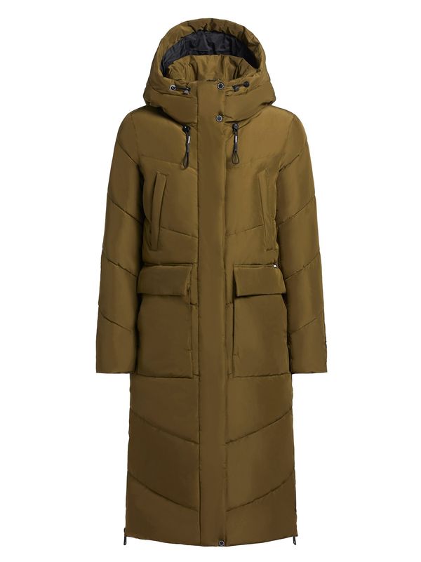 khujo khujo Zimski kaput 'Elvita2'  maslinasta