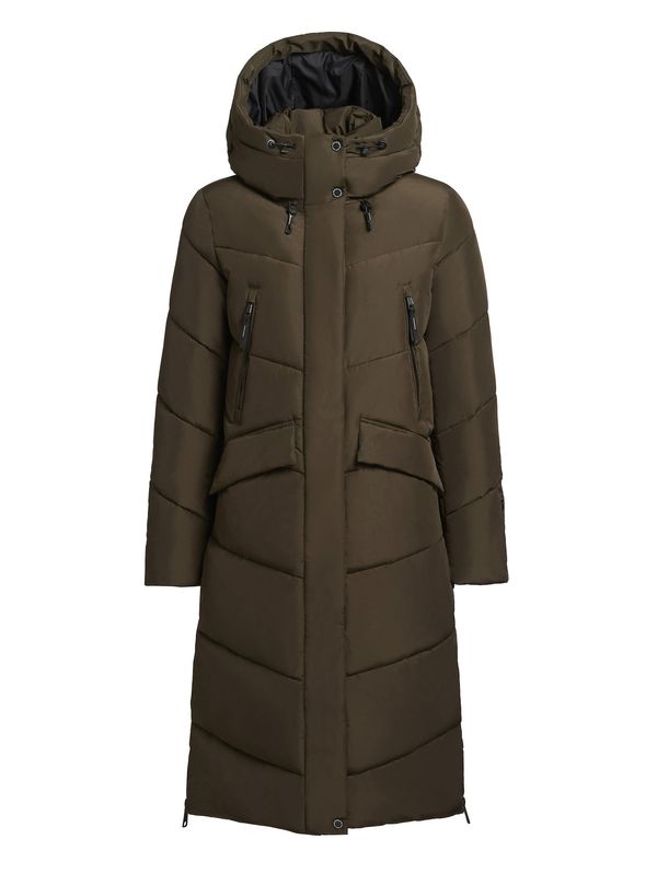 khujo khujo Zimski kaput 'EVIEL'  kaki