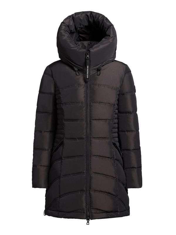 khujo khujo Zimski kaput ' FREYA '  tamo siva