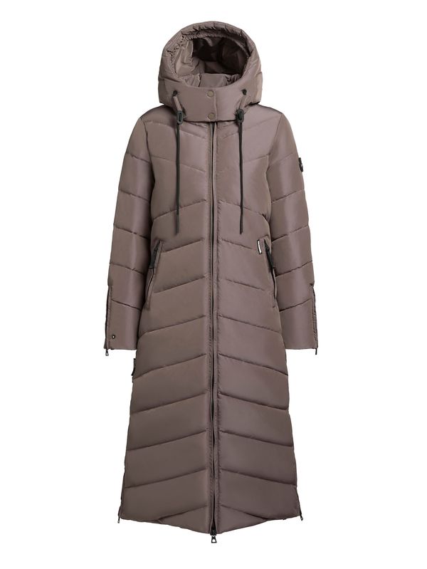 khujo khujo Zimski kaput ' HURCE '  sivkasto ljubičasta (mauve)