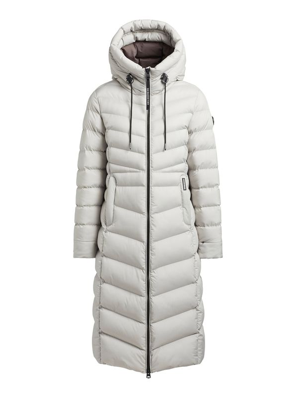 khujo khujo Zimski kaput 'Ingram3'  svijetlosiva / crna