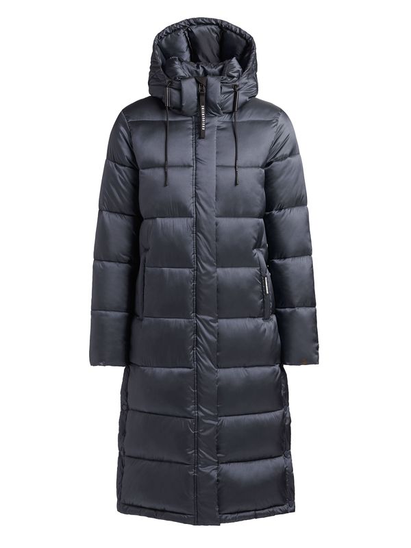 khujo khujo Zimski kaput 'JULINA2 SATIN'  tamno plava