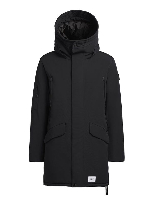 khujo khujo Zimski kaput 'Larc'  crna