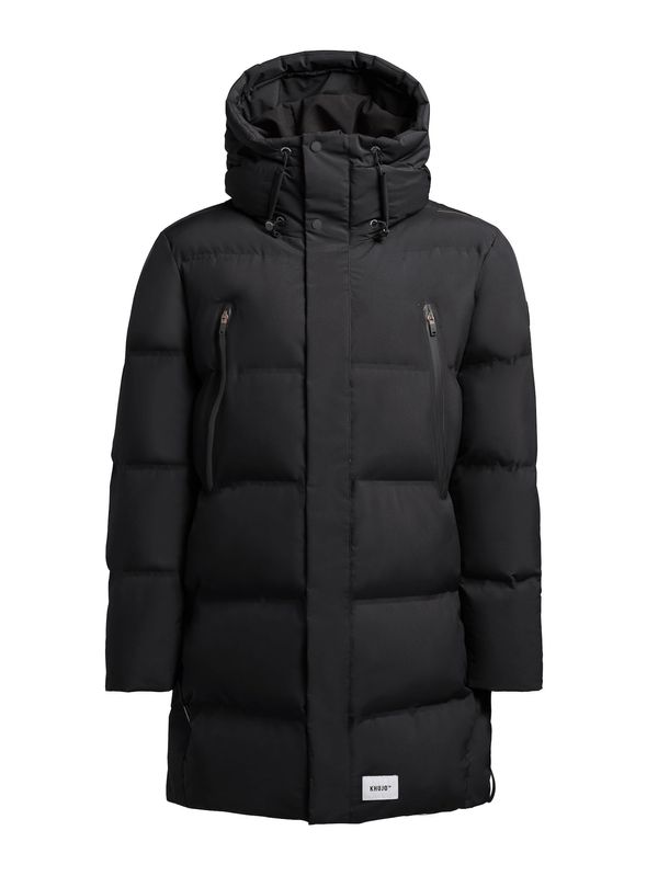 khujo khujo Zimski kaput 'MORSE'  crna
