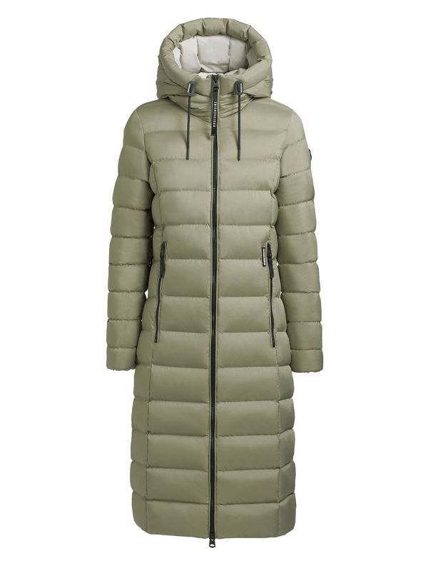 khujo khujo Zimski kaput 'Simmie'  pastelno zelena / crna