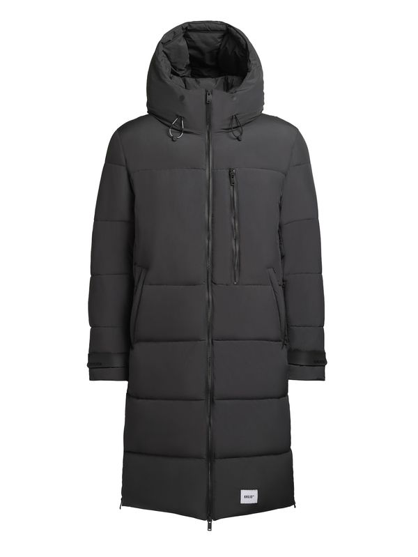 khujo khujo Zimski kaput 'Siram'  tamo siva