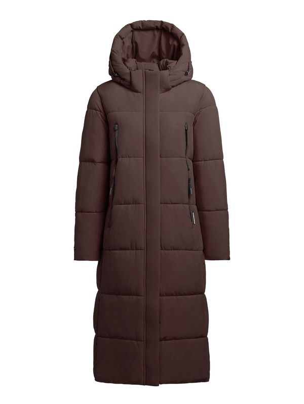 khujo khujo Zimski kaput  tamno smeđa