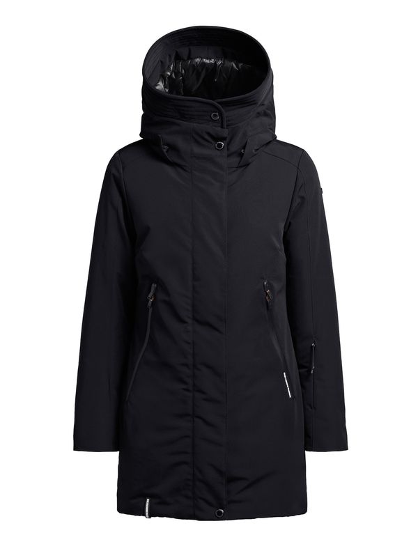 khujo khujo Zimski kaput 'VIONA'  crna