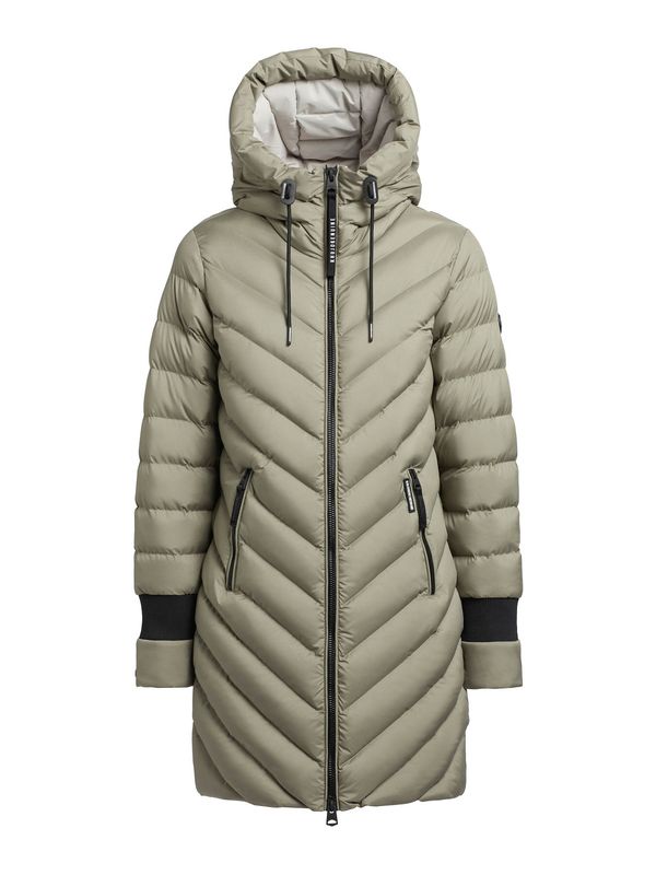 khujo khujo Zimski kaput  zelena / crna