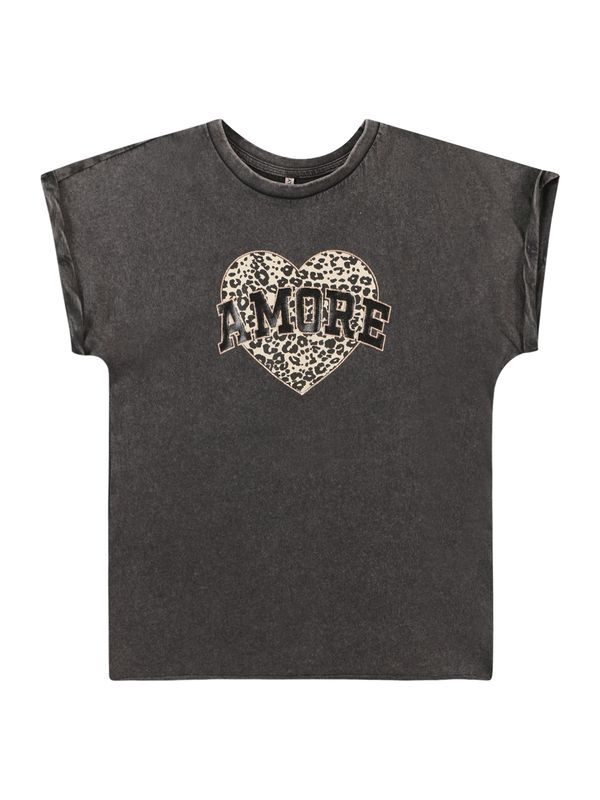 KIDS ONLY KIDS ONLY Majica  bež / tamo siva / crna