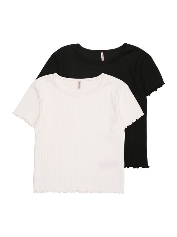 KIDS ONLY KIDS ONLY Majica  crna / bijela