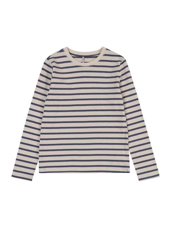 KIDS ONLY KIDS ONLY Majica 'KOGNEW SOPH'  sivkasto bež / morsko plava