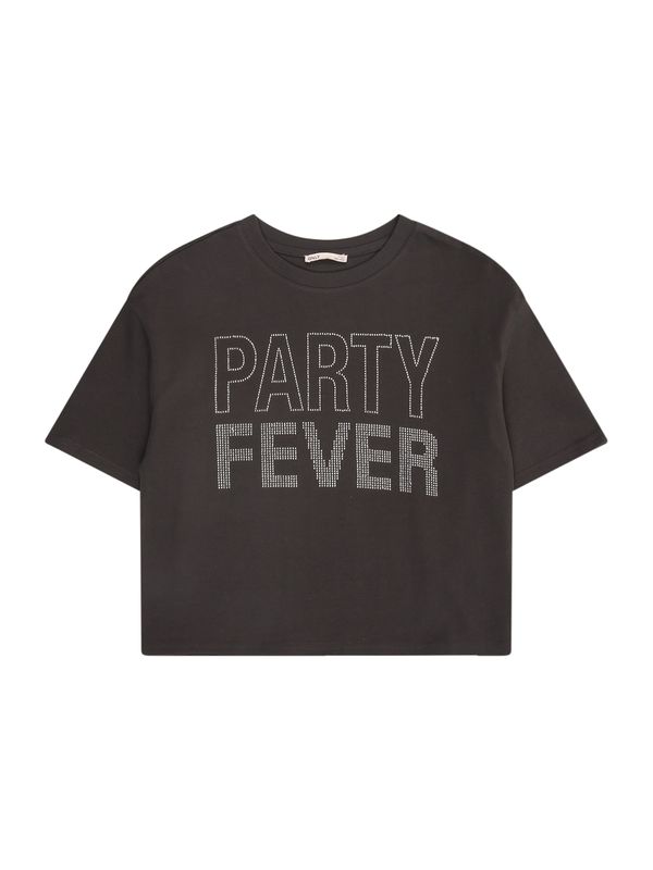 KIDS ONLY KIDS ONLY Majica 'KOGRIRI'  crna / srebro