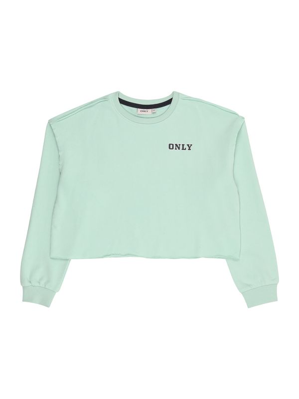 KIDS ONLY KIDS ONLY Sweater majica  siva / svijetlozelena / crna / bijela