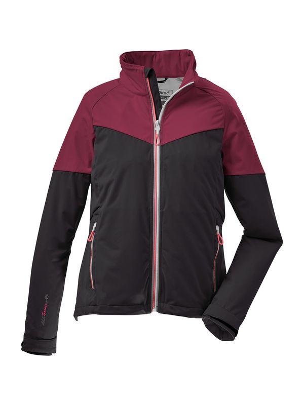 KILLTEC KILLTEC Outdoor jakna 'KOS 29'  antracit siva / burgund
