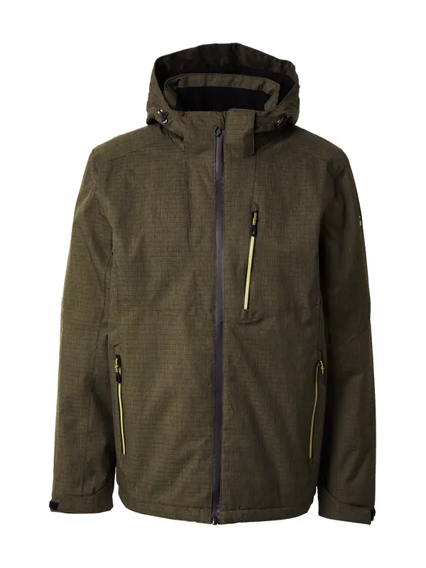 KILLTEC KILLTEC Outdoor jakna 'KOW 7'  maslinasta / tamno zelena