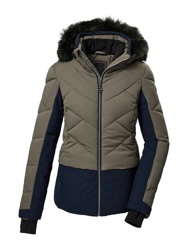 KILLTEC KILLTEC Sportska jakna 'KSW 102'  tamno bež / mornarsko plava