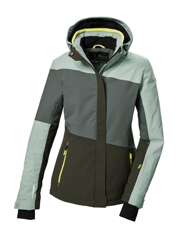 KILLTEC KILLTEC Sportska jakna 'KSW 67'  pastelno zelena / tamno zelena