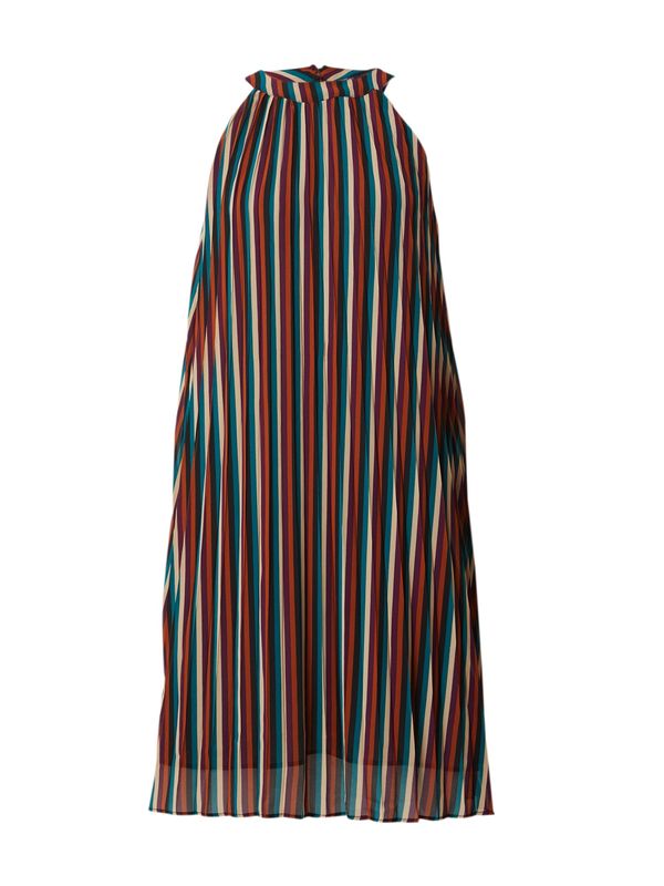 King Louie King Louie Haljina  morsko plava / konjak / crna / bijela