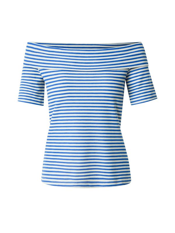 King Louie King Louie Majica 'Nives'  plava / bijela