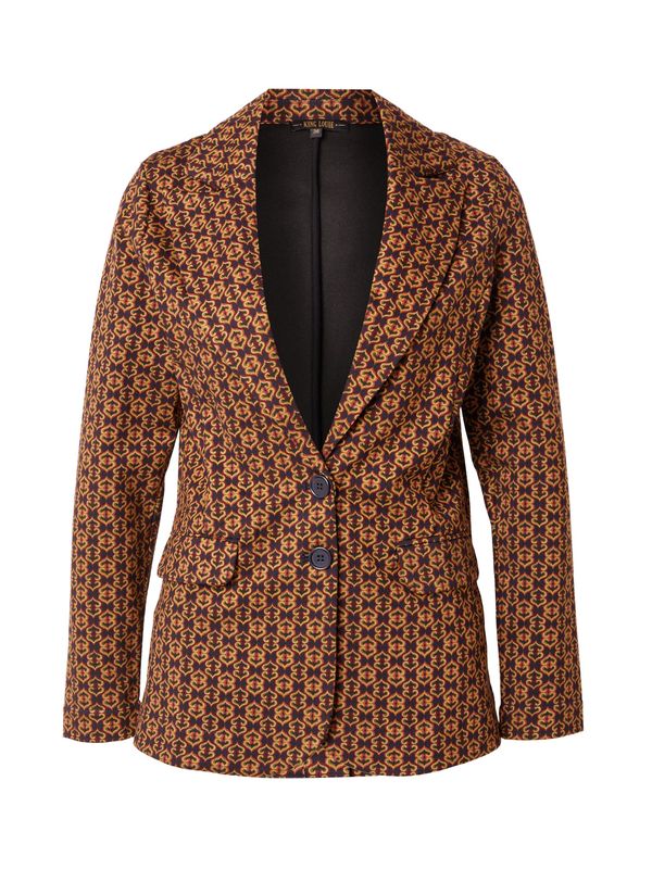 King Louie King Louie Sako 'Bianca Ripley'  morsko plava / konjak / svijetložuta / svijetlo crvena