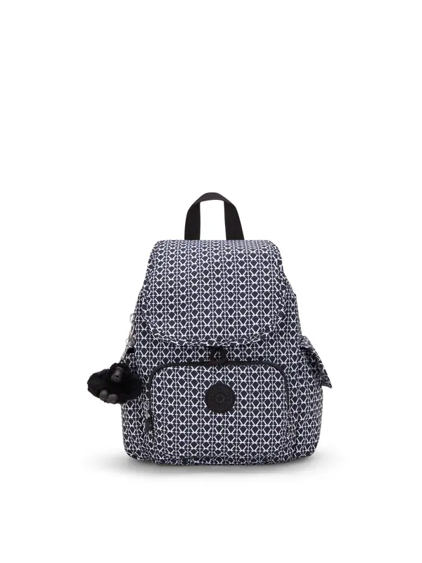 KIPLING KIPLING Ruksak 'CITY'  morsko plava / crna / bijela