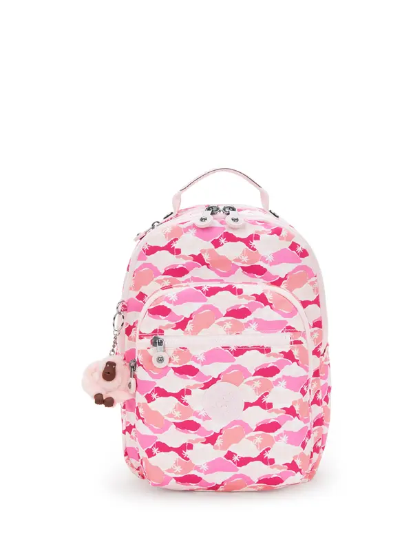 KIPLING KIPLING Ruksak 'Seoul'  roza / ružičasta / puder roza / bijela