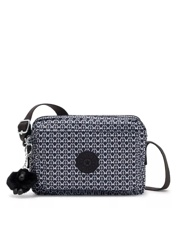 KIPLING KIPLING Torba preko ramena 'Abanu M'  antracit siva / bijela