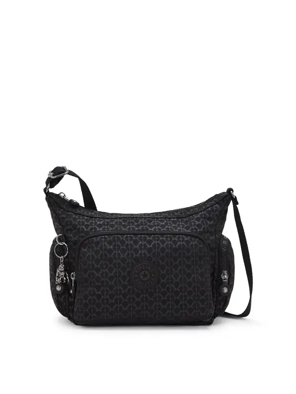 KIPLING KIPLING Torba preko ramena  siva / crna