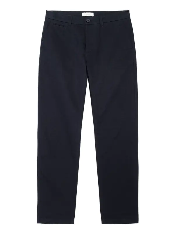 KnowledgeCotton Apparel KnowledgeCotton Apparel Chino hlače 'Chuck'  crna