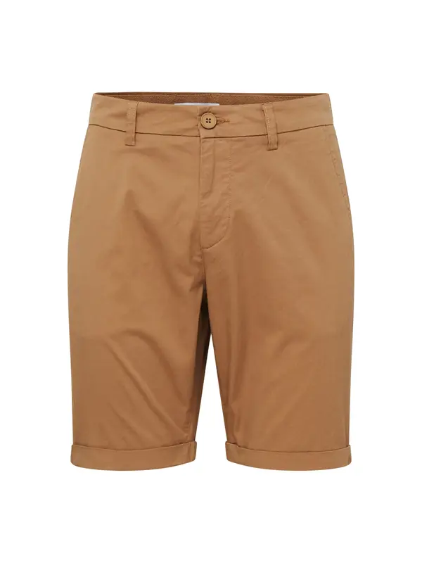 KnowledgeCotton Apparel KnowledgeCotton Apparel Chino hlače 'Chuck'  sepija