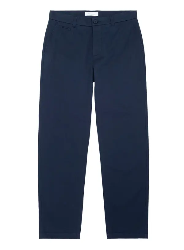 KnowledgeCotton Apparel KnowledgeCotton Apparel Chino hlače 'Chuk'  tamno plava