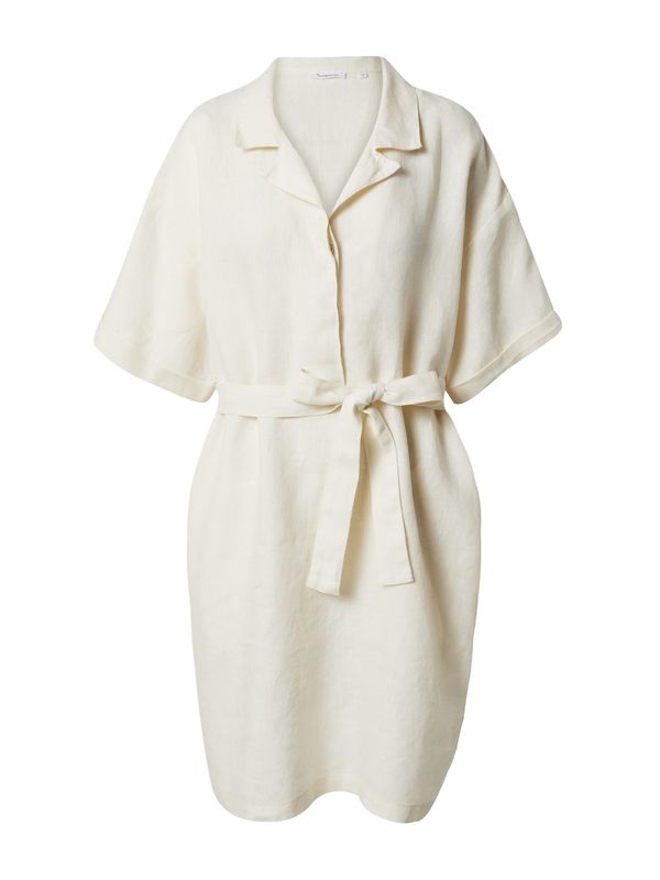 KnowledgeCotton Apparel KnowledgeCotton Apparel Košulja haljina  pastelno žuta