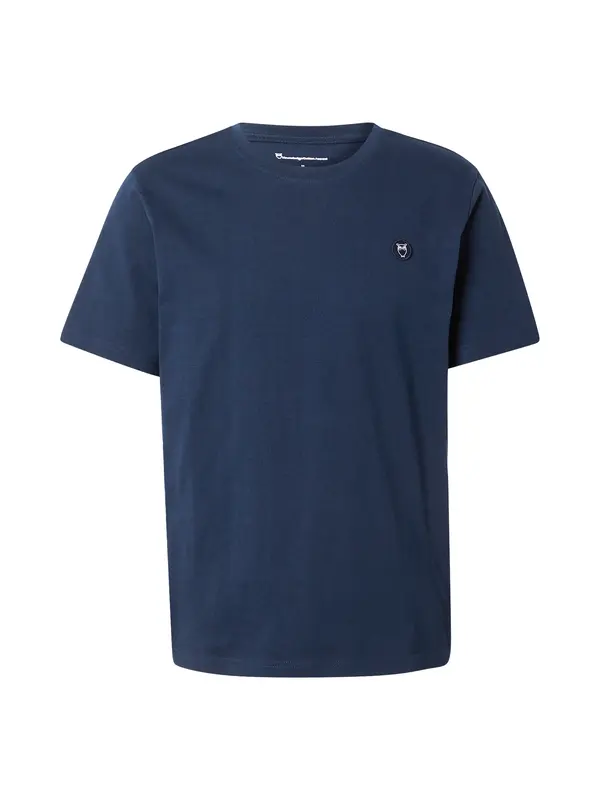 KnowledgeCotton Apparel KnowledgeCotton Apparel Majica 'Alder'  tamno plava