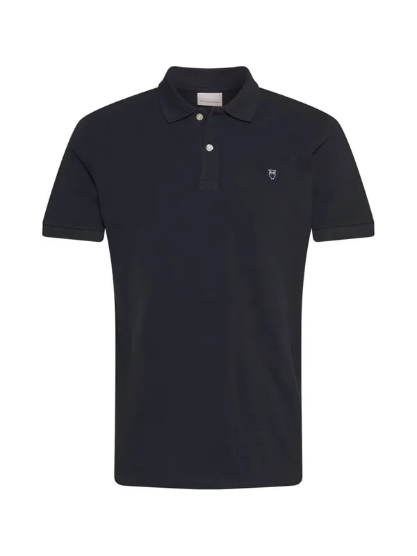 KnowledgeCotton Apparel KnowledgeCotton Apparel Majica 'Rowan'  mornarsko plava / bijela