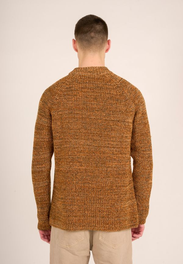 KnowledgeCotton Apparel KnowledgeCotton Apparel Pulover  karamela / svijetlosmeđa / maslinasta