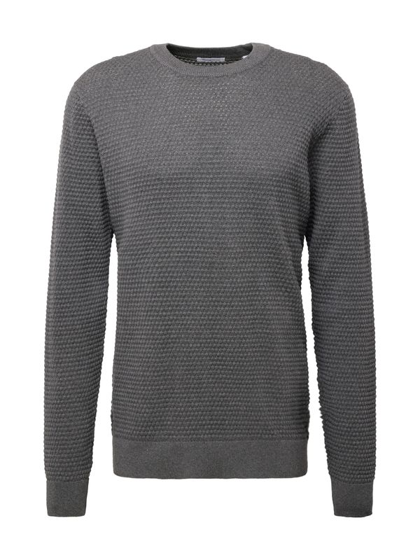 KnowledgeCotton Apparel KnowledgeCotton Apparel Pulover 'VAGN'  grafit siva