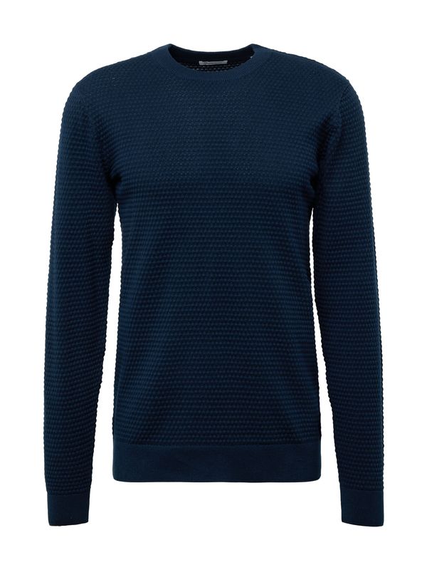 KnowledgeCotton Apparel KnowledgeCotton Apparel Pulover 'Vagn'  tamno plava