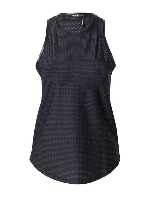 KORAL KORAL Top 'AERATE'  crna