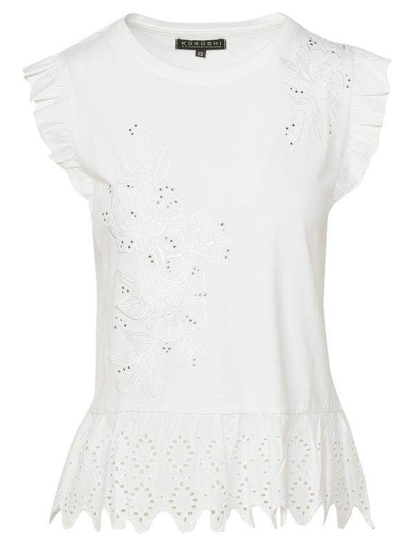 KOROSHI KOROSHI Bluza  bijela