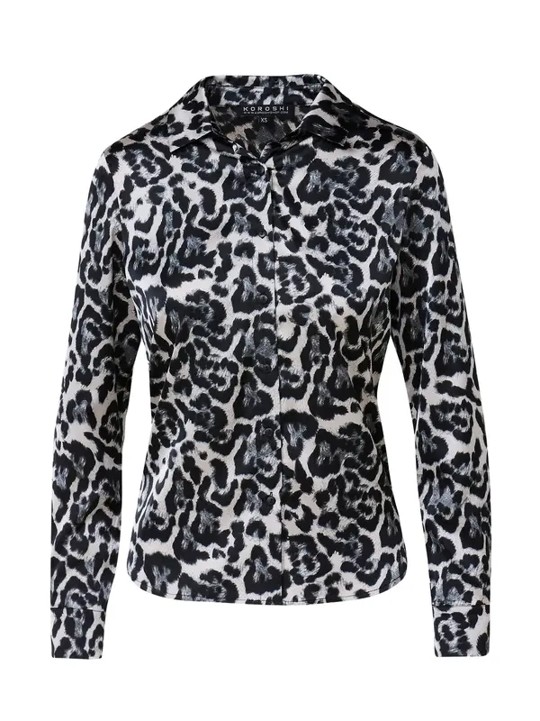 KOROSHI KOROSHI Bluza  crna / bijela